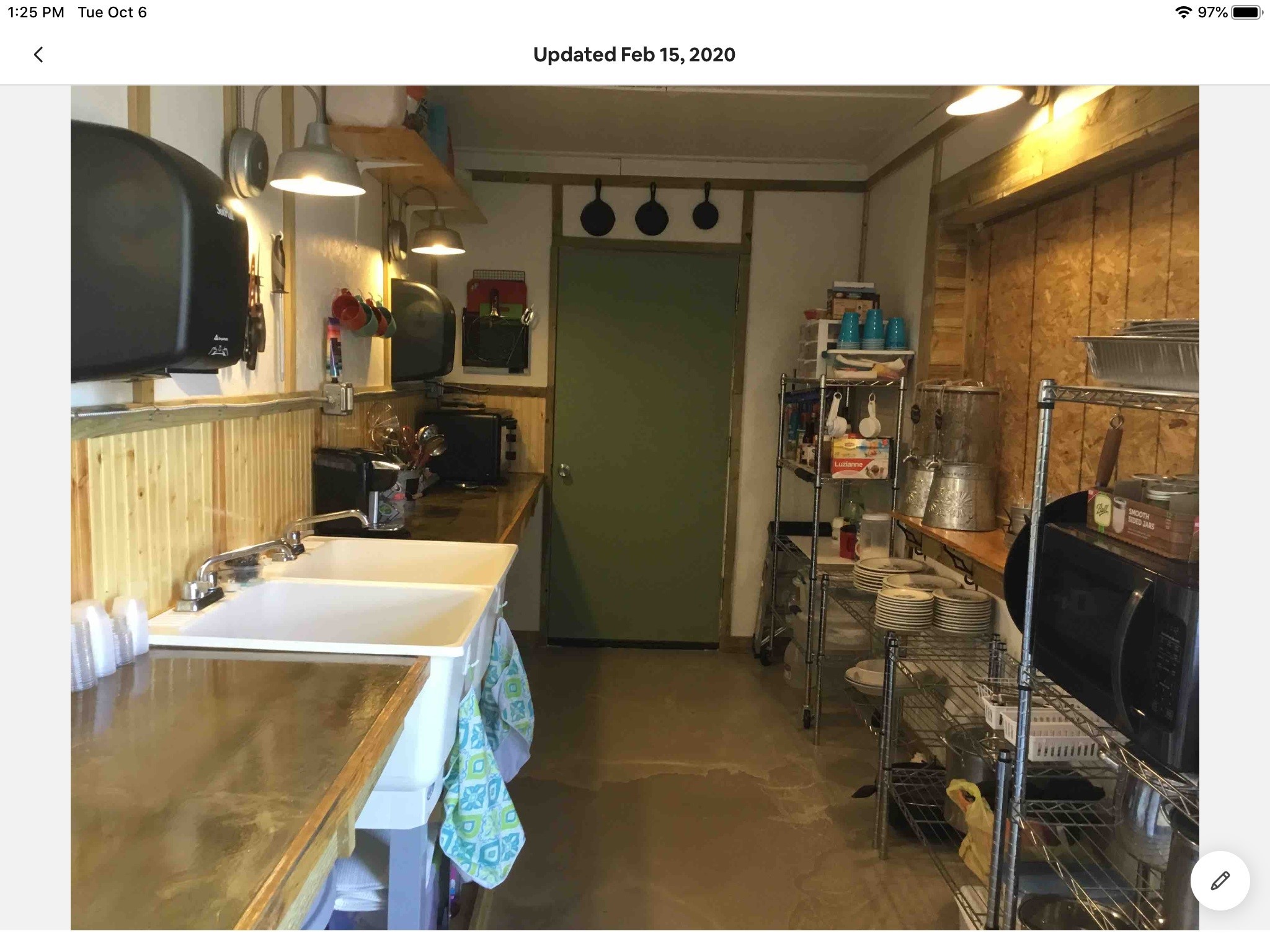 629 Elliott Road London, TX 76854 - Photo 28 of 49 a bathroom with a sink mirror and shower