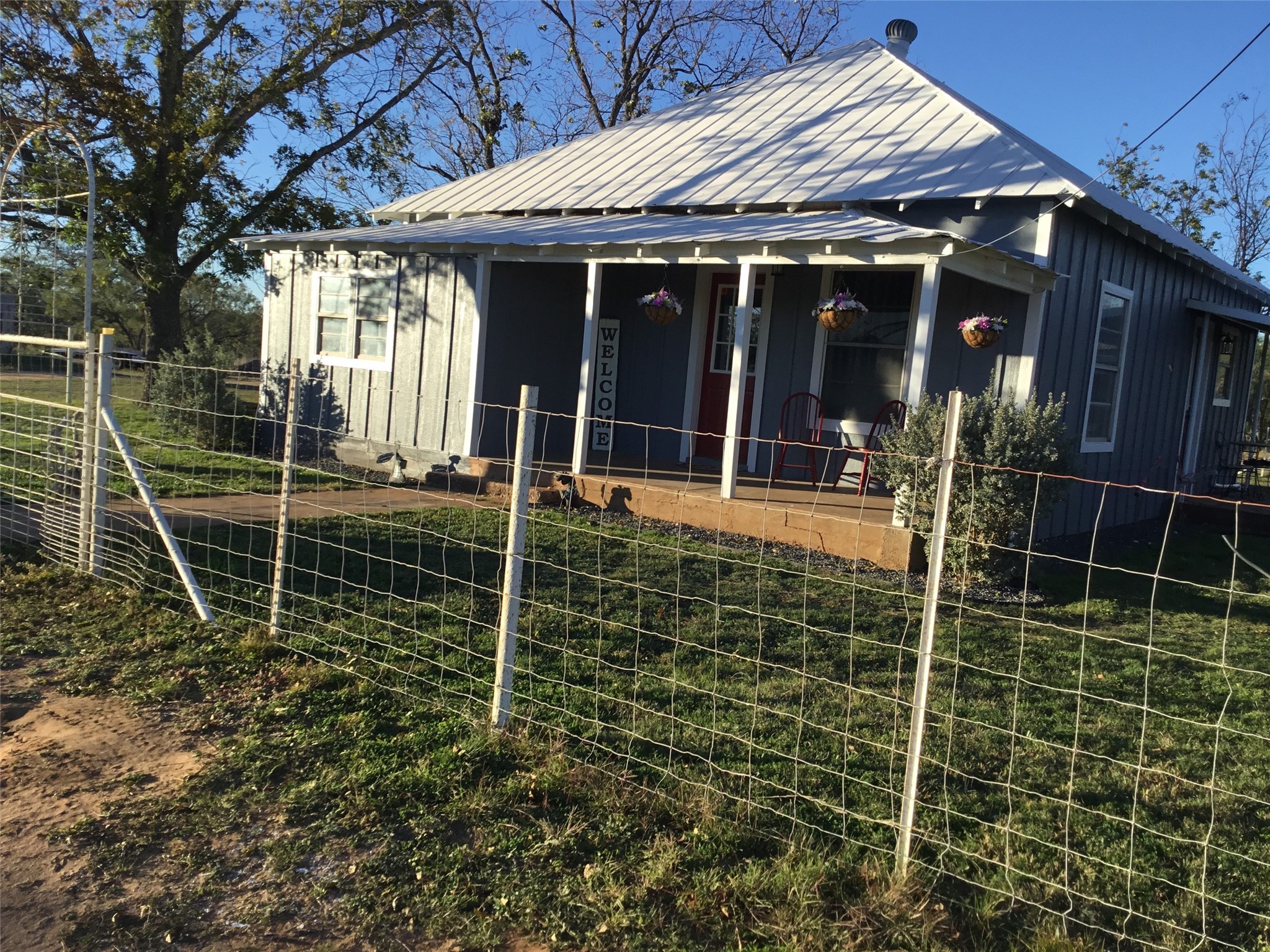 629 Elliott Road London, TX 76854 - Photo 49 of 49 a view of a house with backyard