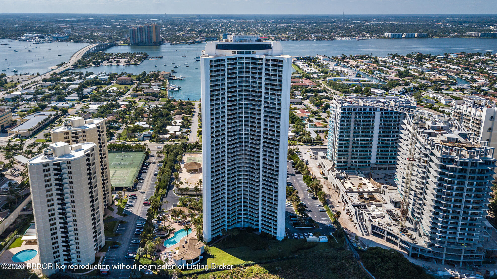 3000 North Ocean Drive, Unit 32E Riviera Beach, FL 33404 - Photo 12 of 36 an aerial view of multiple house