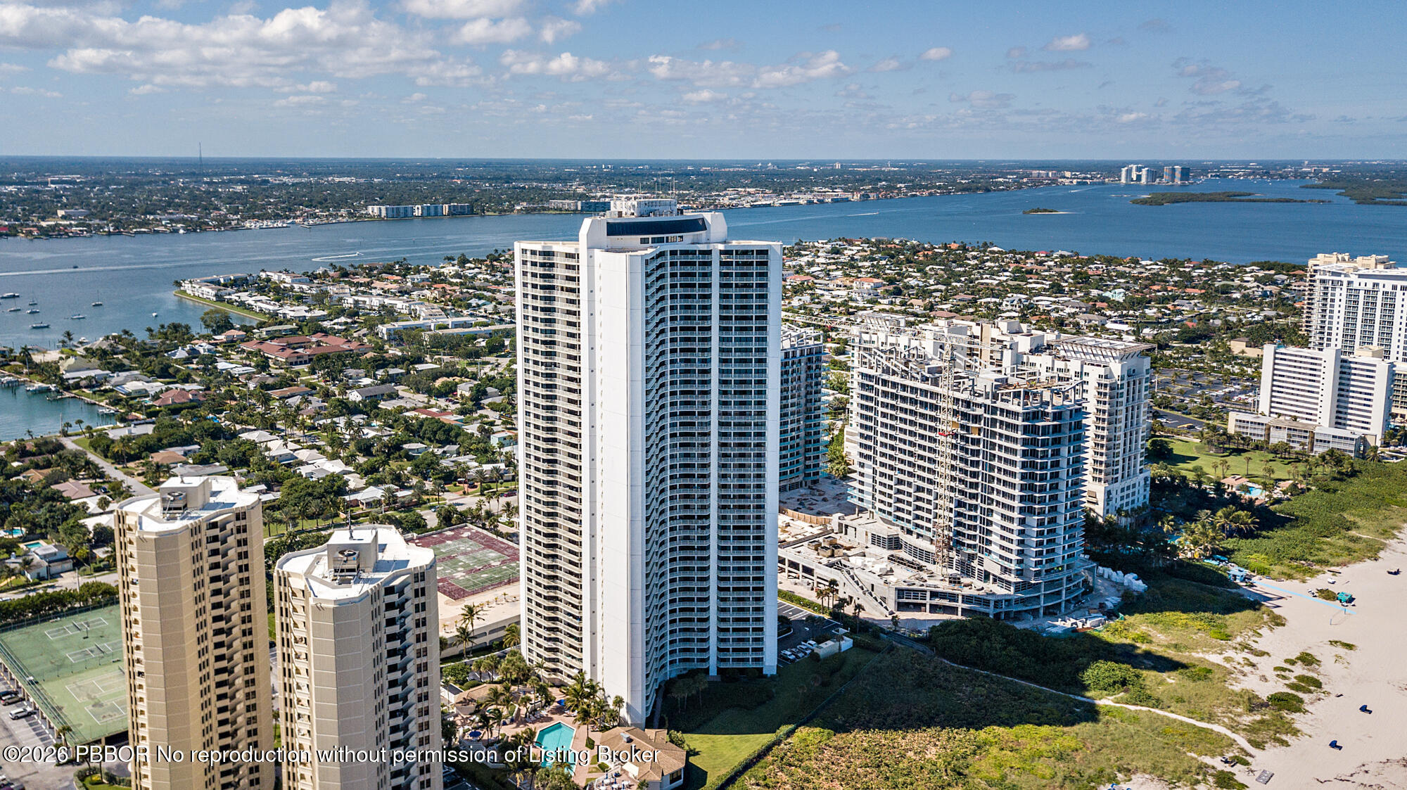 3000 North Ocean Drive, Unit 32E Riviera Beach, FL 33404 - Photo 10 of 36 a view of a city with tall buildings