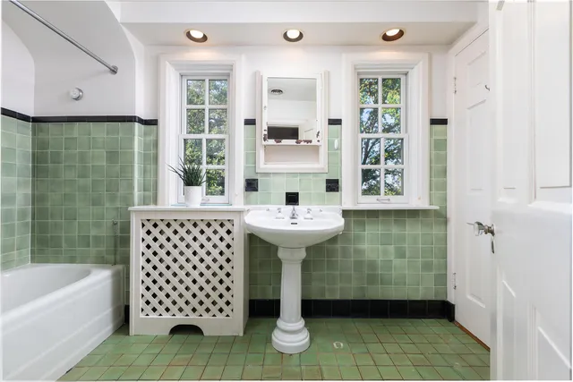 a view of a city with an ocean