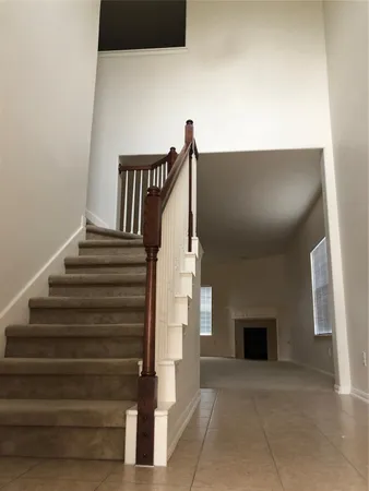 a view of entryway and hall