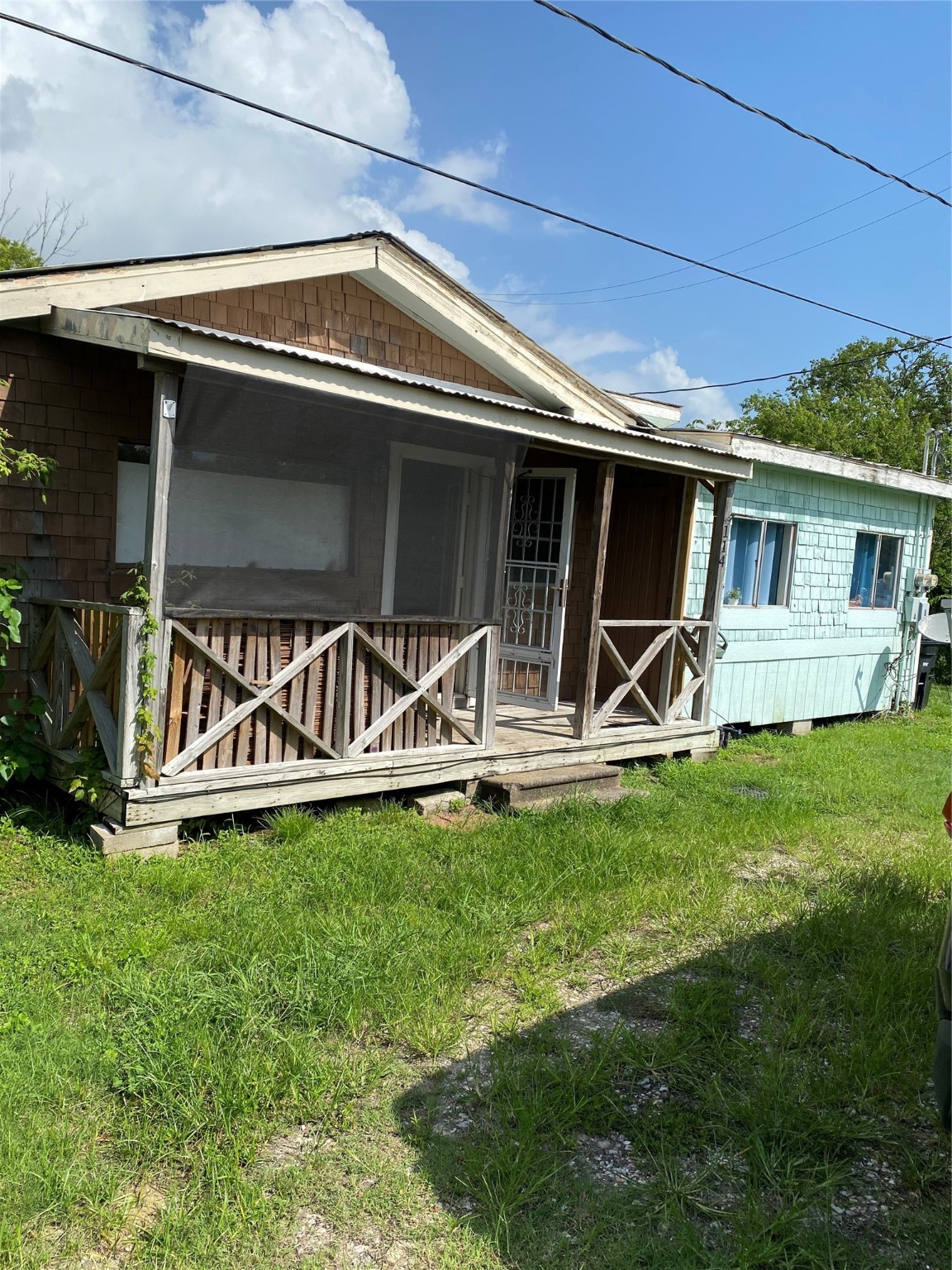 114 2nd Street San Leon, TX 77539 - Photo 1 of 14 a view of a house with pool and chairs