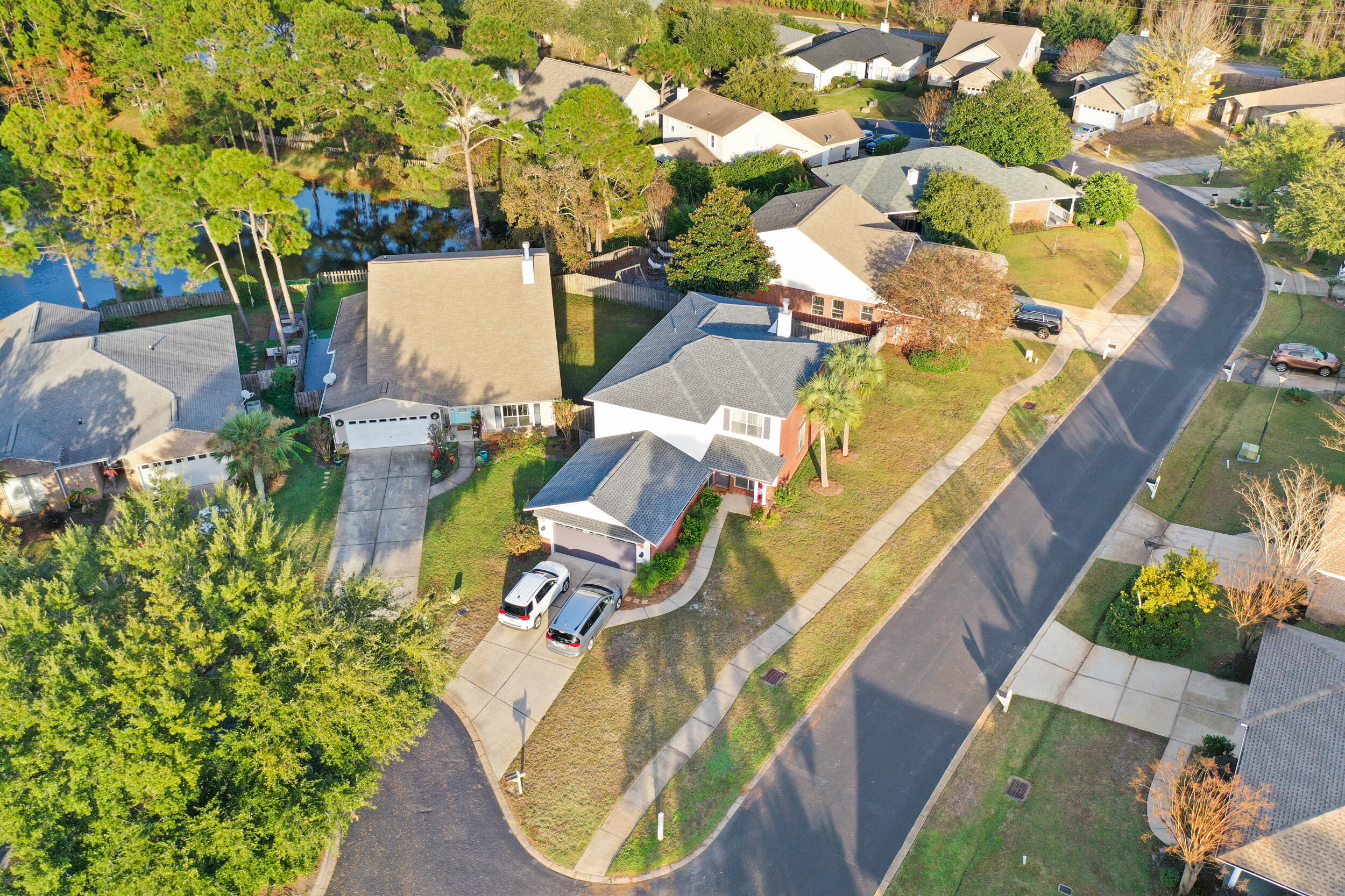31 Corte Lago Santa Rosa Beach, FL 32459 - Photo 30 of 42 an aerial view of a house with a swimming pool