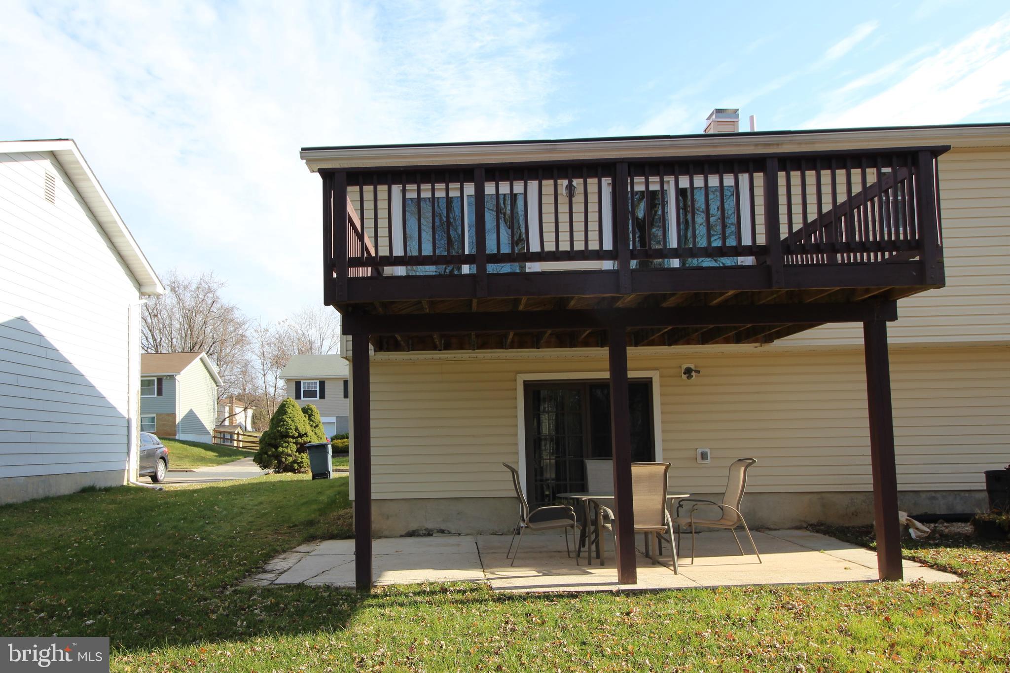 4006 Sanlee Road Randallstown, MD 21133 - Photo 34 of 38 Rear Deck/Patio
