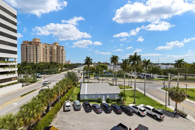 a cars parked in front of a building
