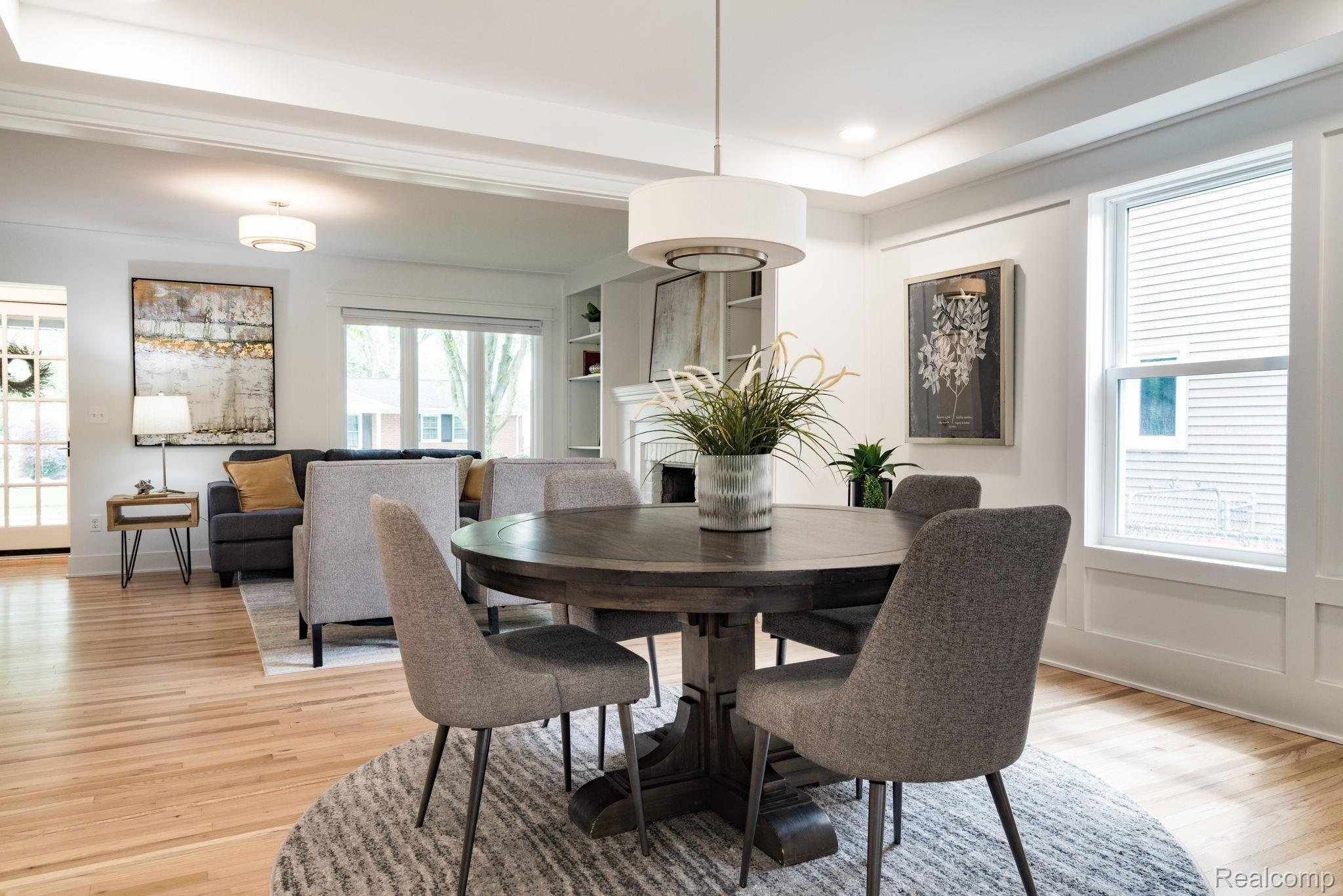 159 Maywood Avenue Rochester, MI 48307 - Photo 12 of 41 Dining Room open to Living Room