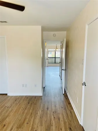 wooden floor in a hallway
