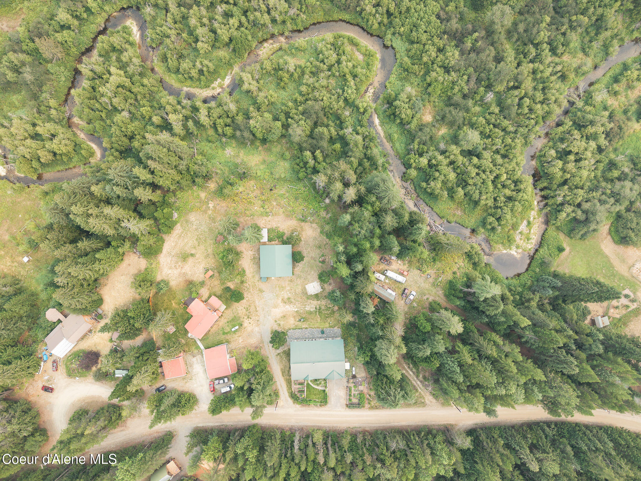 403 Fall Creek Road Naples, ID 83847 - Photo 2 of 65 002_Aerial_Top_Down