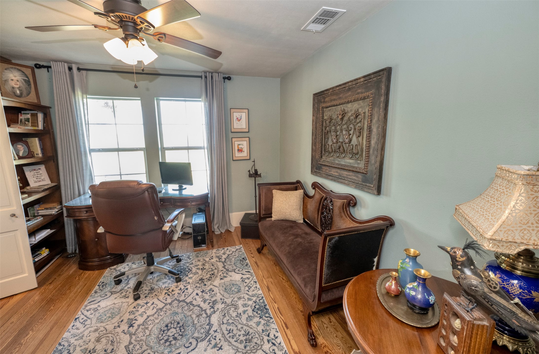 1711 Sempronius Road Chappell Hill, TX 77426 - Photo 20 of 50 a living room with furniture rug and window