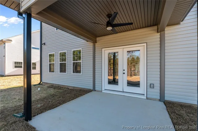 a view of front door