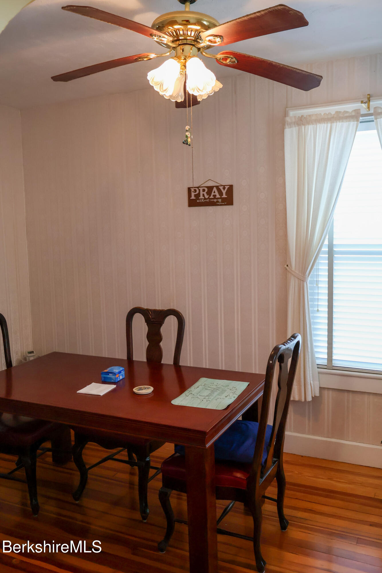 105 Friend Street Adams, MA 01220 - Photo 17 of 27 a view of a dining room with furniture and window