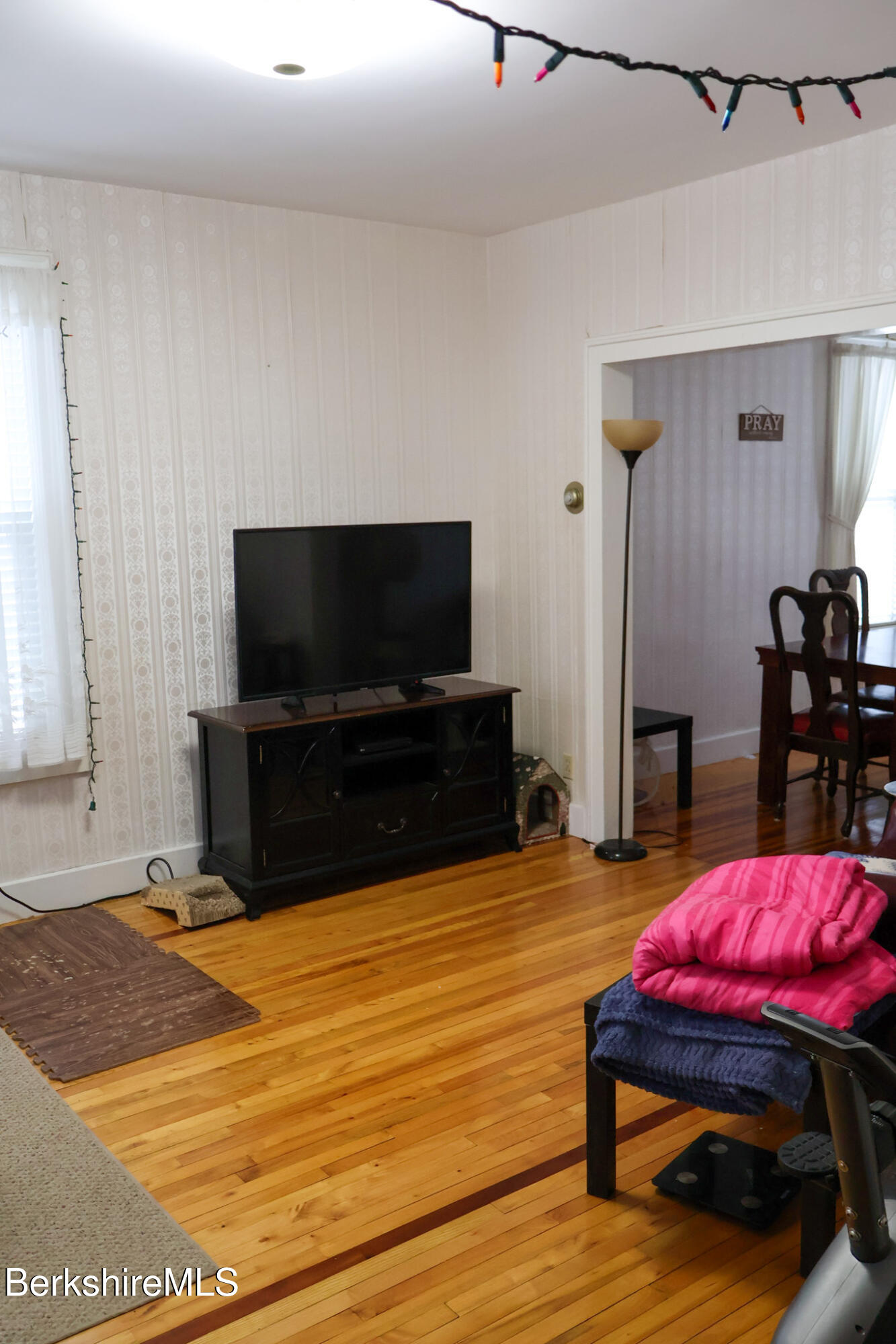 105 Friend Street Adams, MA 01220 - Photo 19 of 27 a living room with furniture and a flat screen tv