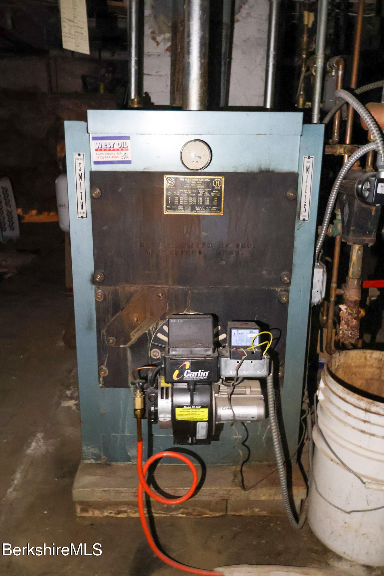 105 Friend Street Adams, MA 01220 - Photo 27 of 27 a view of water heater room