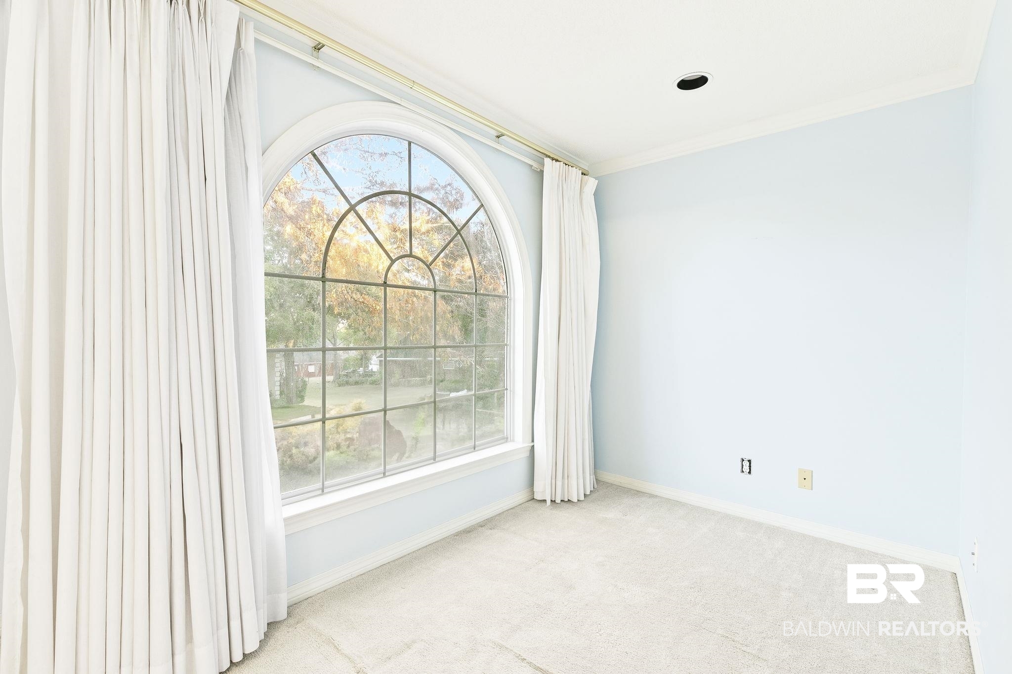 2100 Stonebrook Drive West Mobile, AL 36695 - Photo 29 of 60 Primary Reading Nook with a healthy amount of sunlight, crown molding, and light carpet