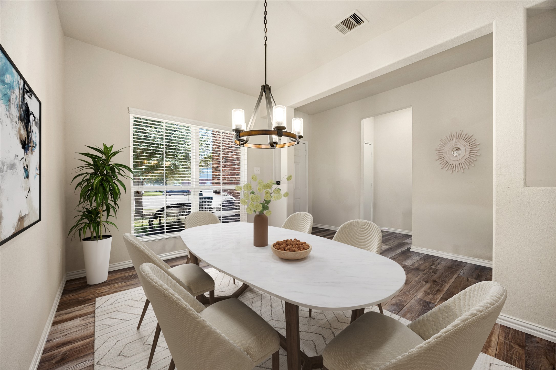 4202 Brightridge Drive Rosenberg, TX 77471 - Photo 9 of 23 a dining room with furniture and window