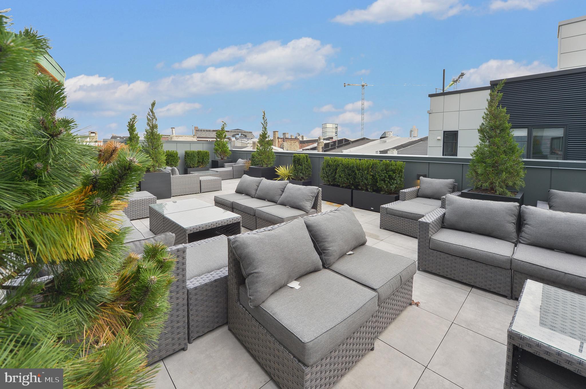 236 West Thompson Street, Unit B501 Philadelphia, PA 19122 - Photo 25 of 48 a view of a patio