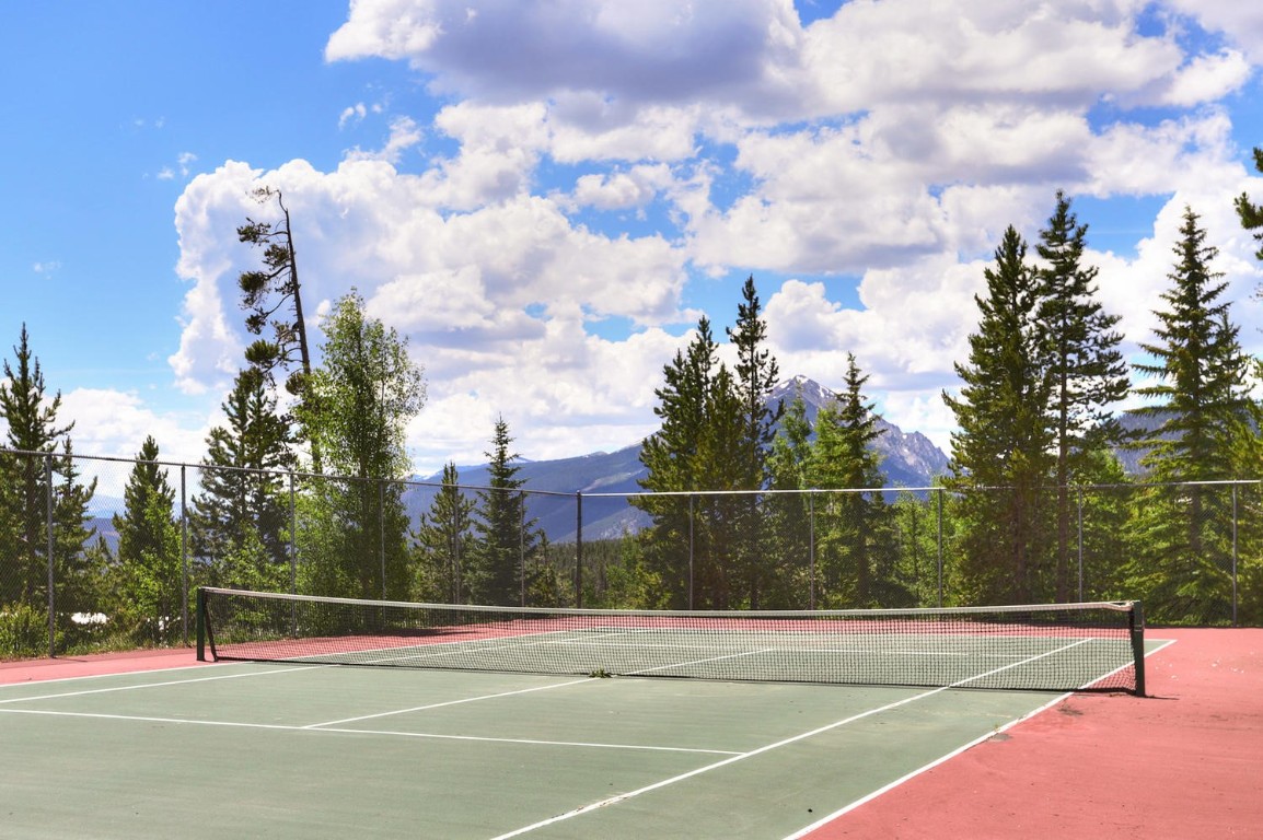 10000 Ryan Gulch Road, Unit 109 Silverthorne, CO 80498 - Photo 23 of 25 a view of a tennis court