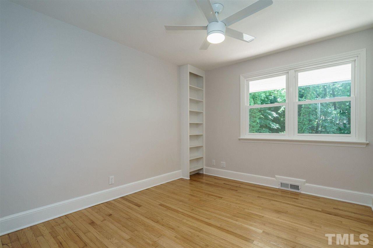 2005 Banbury Road Raleigh, NC 27608 - Photo 24 of 30 Floating Dual Vanity, Lots of Light, Great Bathtub and Luxe Finishes make this a lovely Bathroom serving the secondary Bedrooms.