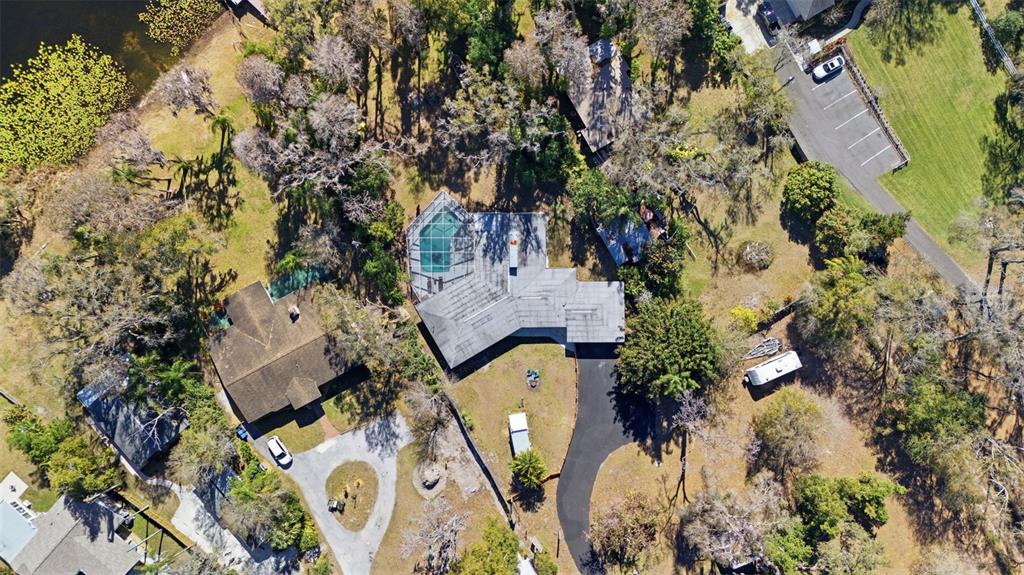 9214 Rhea Drive Odessa, FL 33556 - Photo 62 of 67 an aerial view of a house with outdoor space
