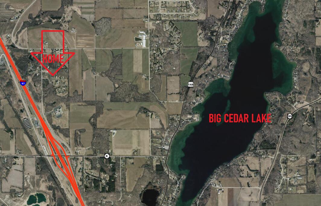 5280 Cherokee Court Addison, WI 53027 - Photo 69 of 69 5280 Cherokee Ct Gis 2 Big Cedar Lake