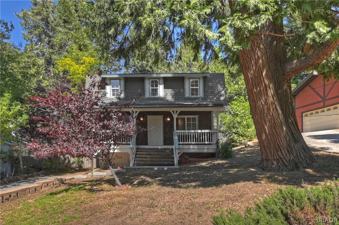 189 Pine Ridge Road Crestline, CA 92325 - Photo 27 of 30 a view of house with outdoor space