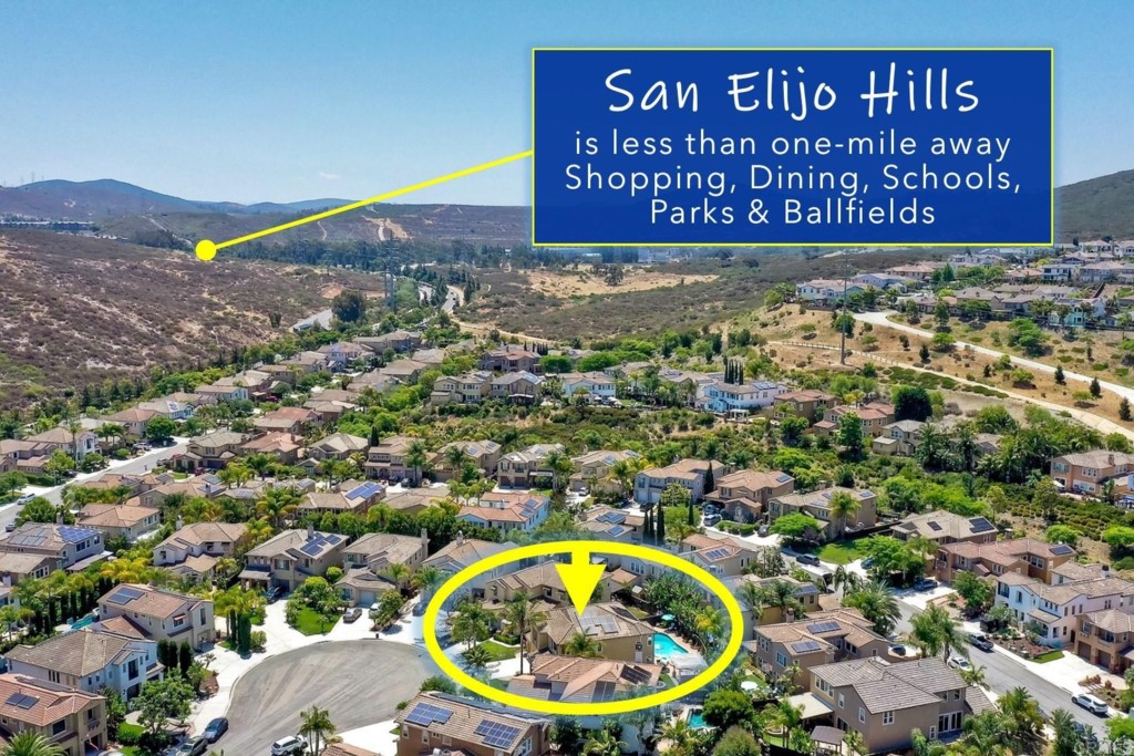 1738 Star Crest Place San Marcos, CA 92078 - Photo 2 of 51 with view of outdoor space with signage and flags