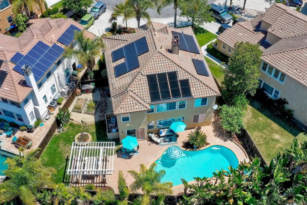 1738 Star Crest Place San Marcos, CA 92078 - Photo 45 of 51 an aerial view of a house