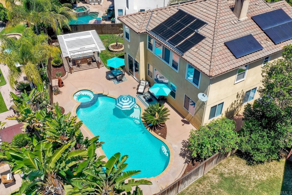 1738 Star Crest Place San Marcos, CA 92078 - Photo 46 of 51 an aerial view of a house