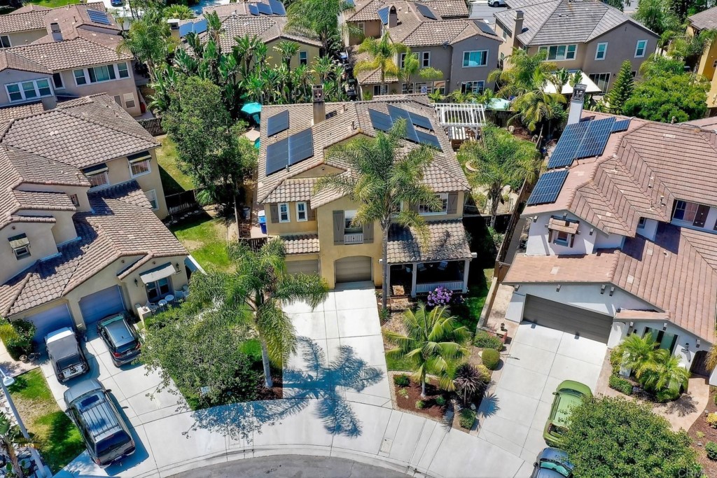 1738 Star Crest Place San Marcos, CA 92078 - Photo 50 of 51 an aerial view of multiple houses with yard