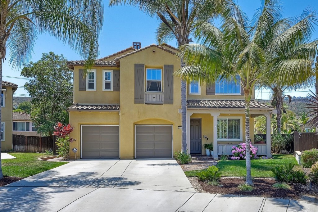 1738 Star Crest Place San Marcos, CA 92078 - Photo 51 of 51 a front view of house with yard and green space