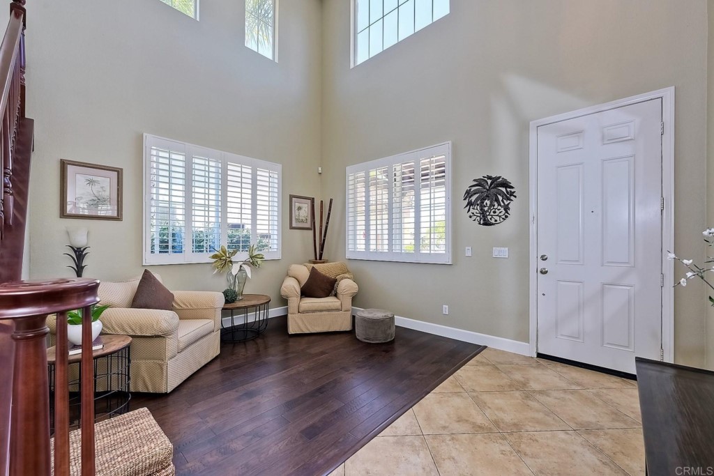1738 Star Crest Place San Marcos, CA 92078 - Photo 9 of 51 a living room with furniture and wooden floor