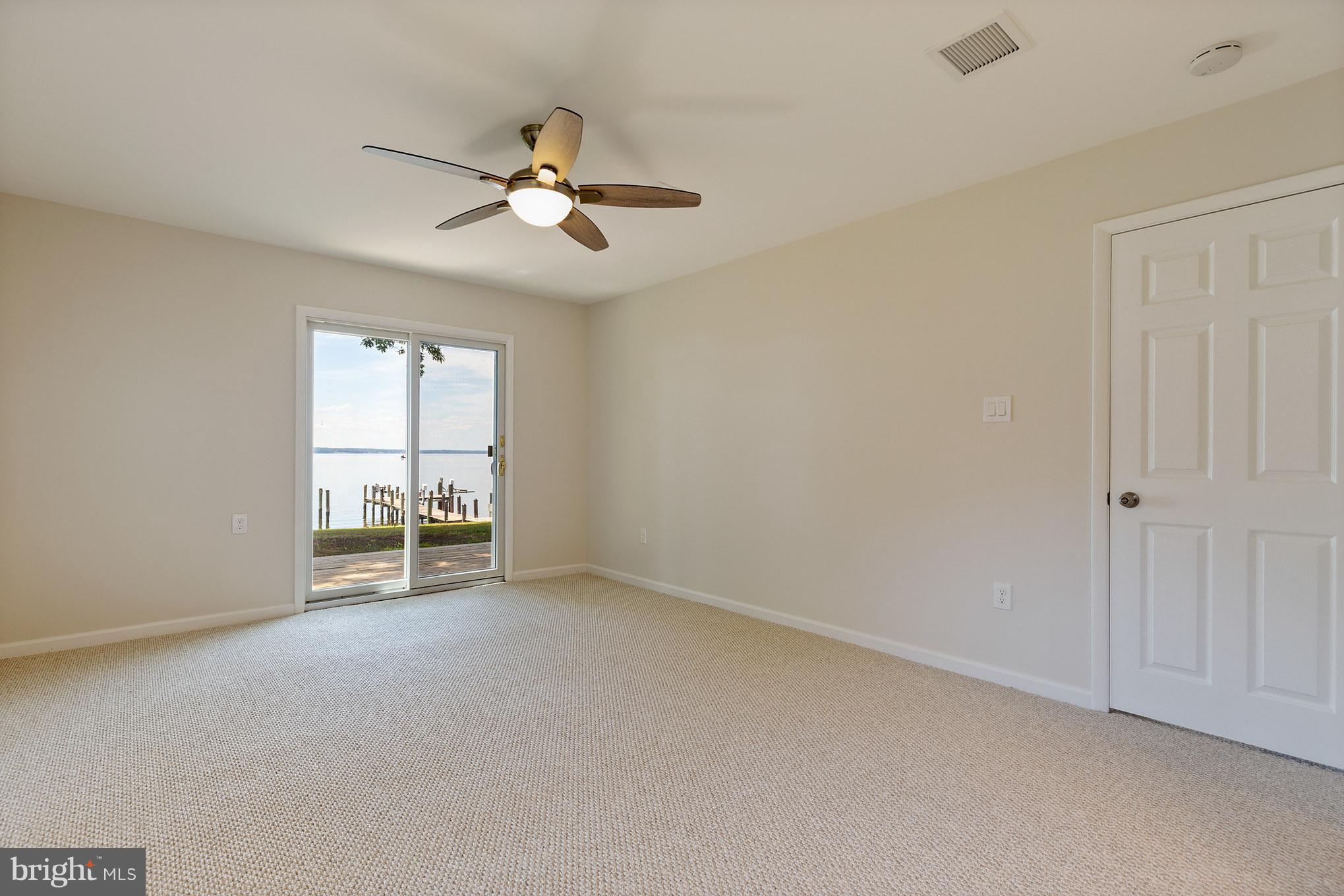 9335 River View Road Broomes Island, MD 20615 - Photo 10 of 30 Bedroom (Master) - walkout to River