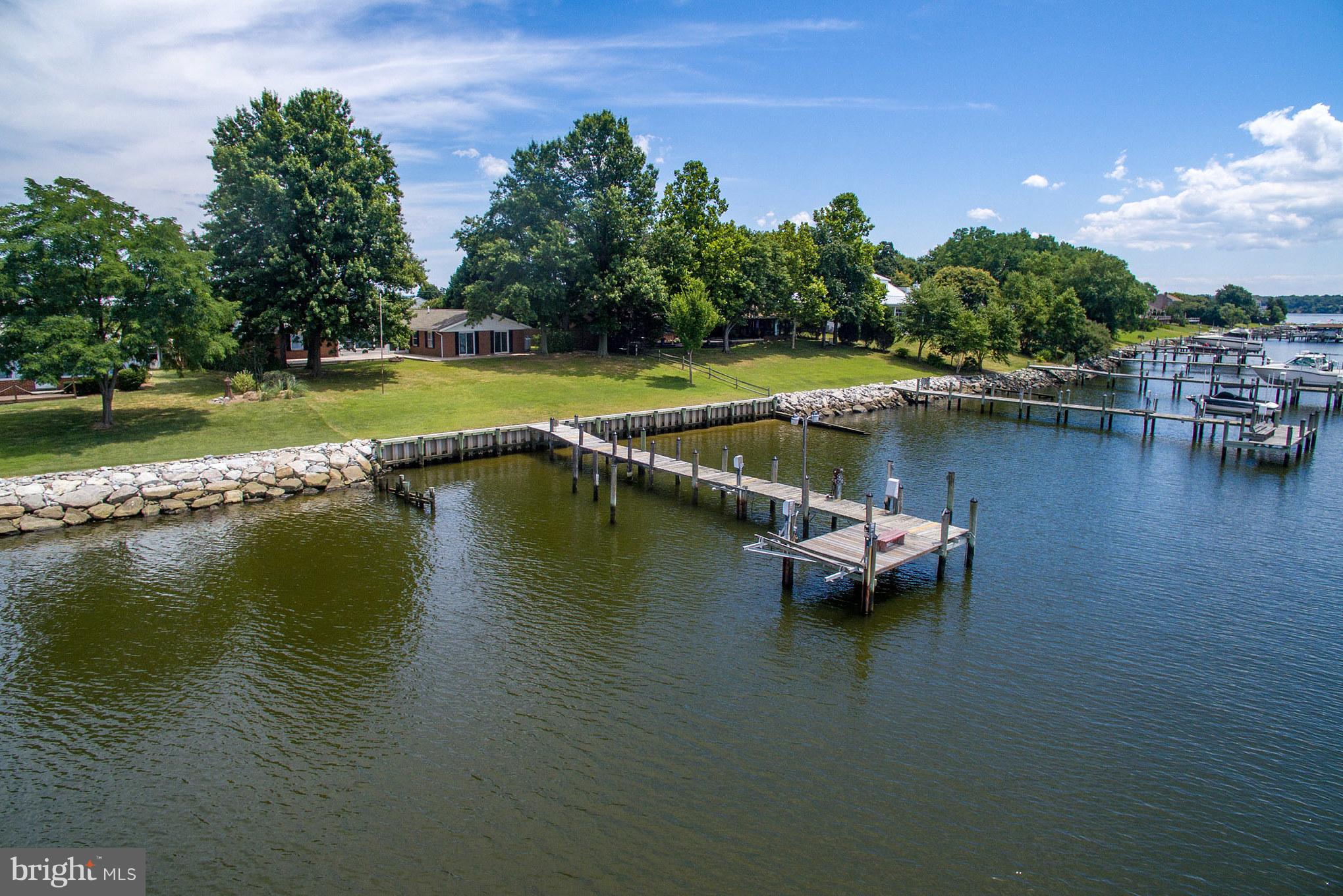 9335 River View Road Broomes Island, MD 20615 - Photo 27 of 30 Pier - aerial