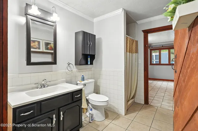 a view of backyard with green space