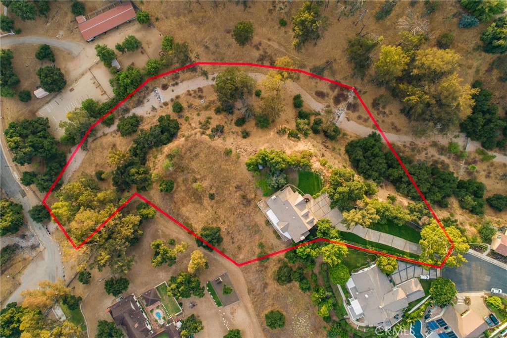 1187 Edinburgh Road San Dimas, CA 91773 - Photo 48 of 57 an aerial view of a house