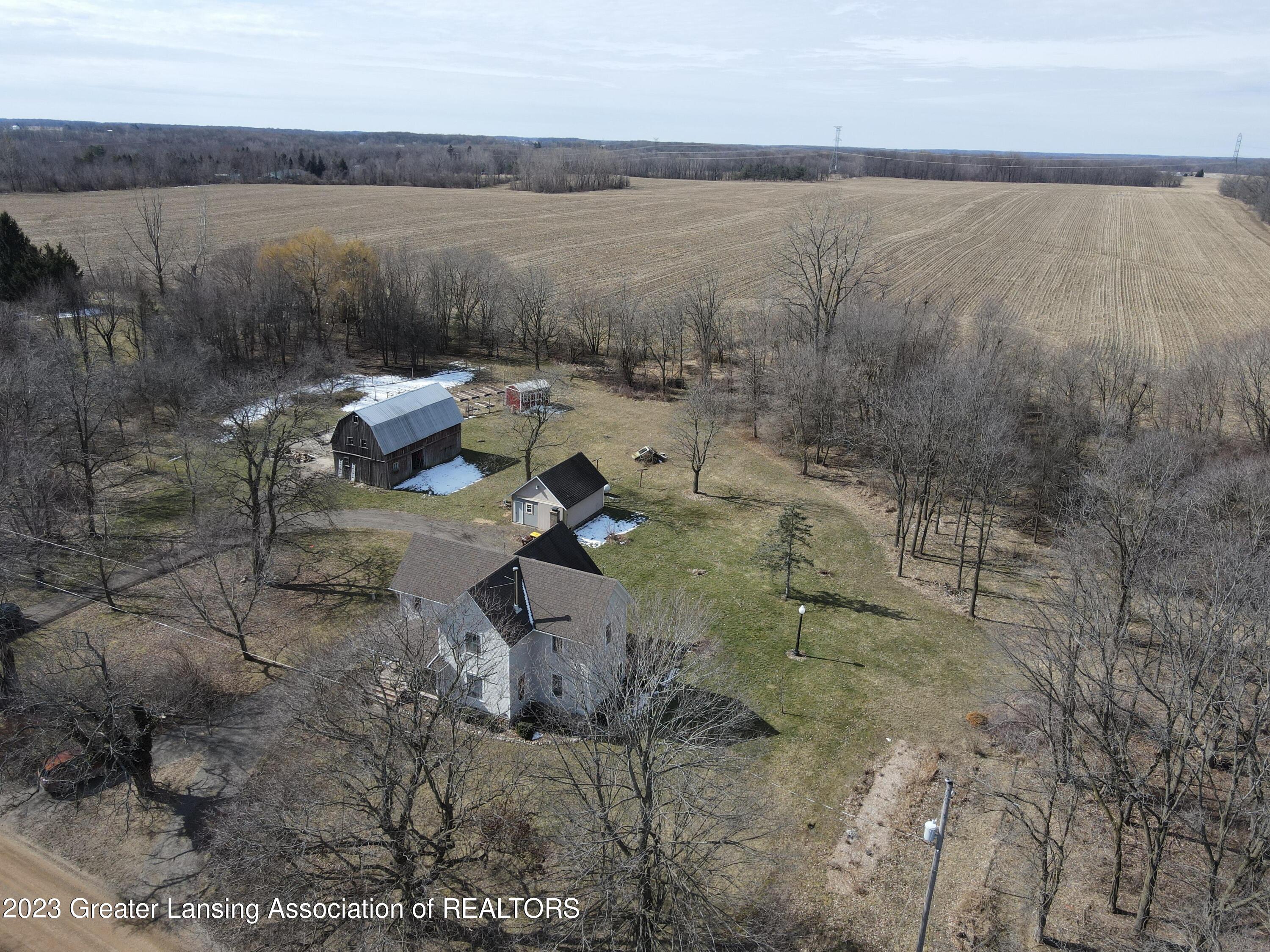 6347 Oneida Road Charlotte, MI 48813 - Photo 42 of 49 Oneida Aerial