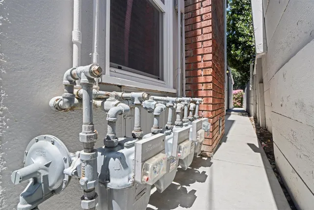 a view of a house with a garage