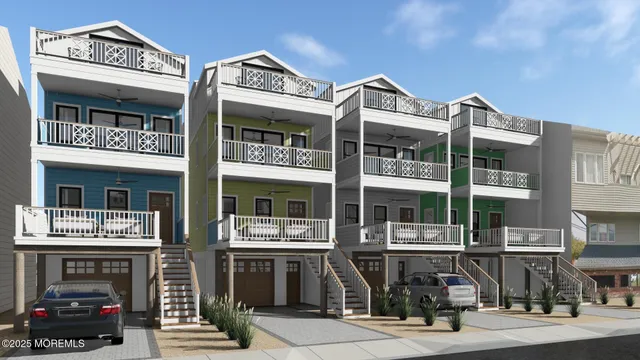 a view of a building with a window and balcony