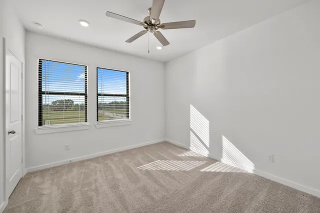 a view of a city with an ocean view