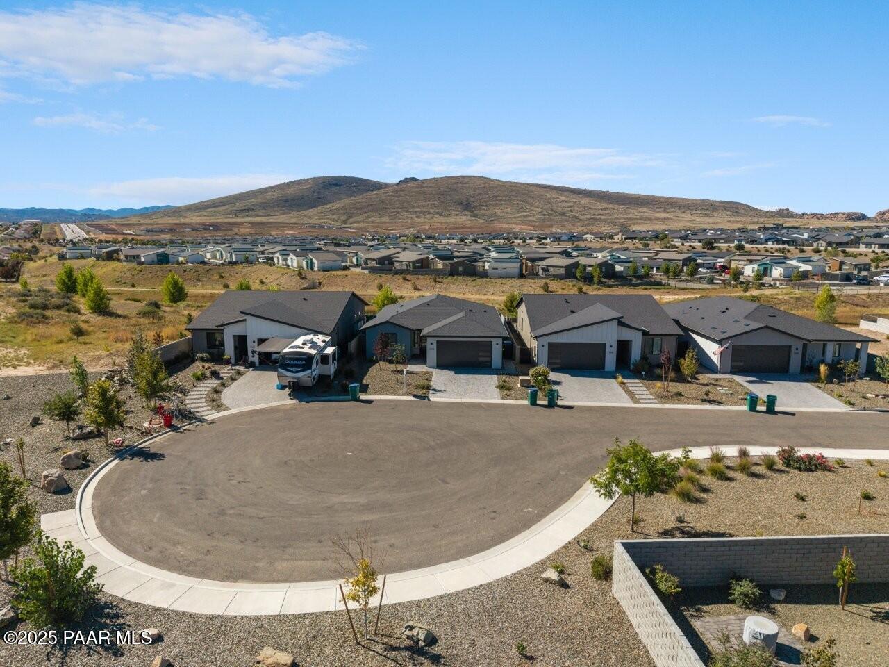 5008 Atwood Court Prescott Valley, AZ 86314 - Photo 33 of 34 an aerial view of a house with a outdoor space