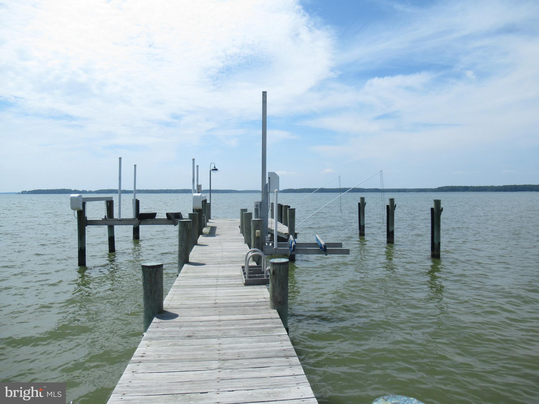 24378 Deep Neck Road Royal Oak, MD 21662 - Photo 3 of 21 Jet ski and main boat lift with large slip