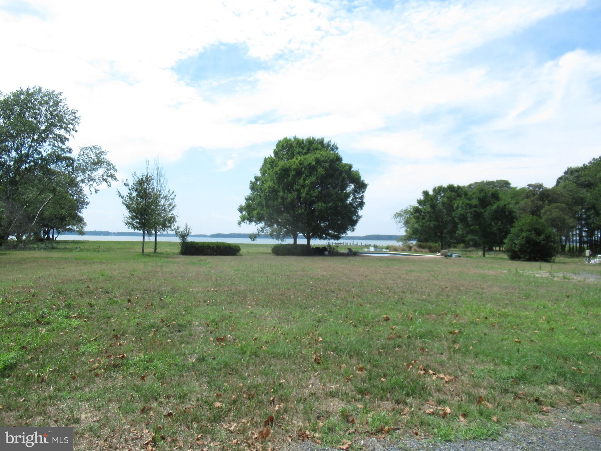 24378 Deep Neck Road Royal Oak, MD 21662 - Photo 5 of 21 from drive looking west over pool