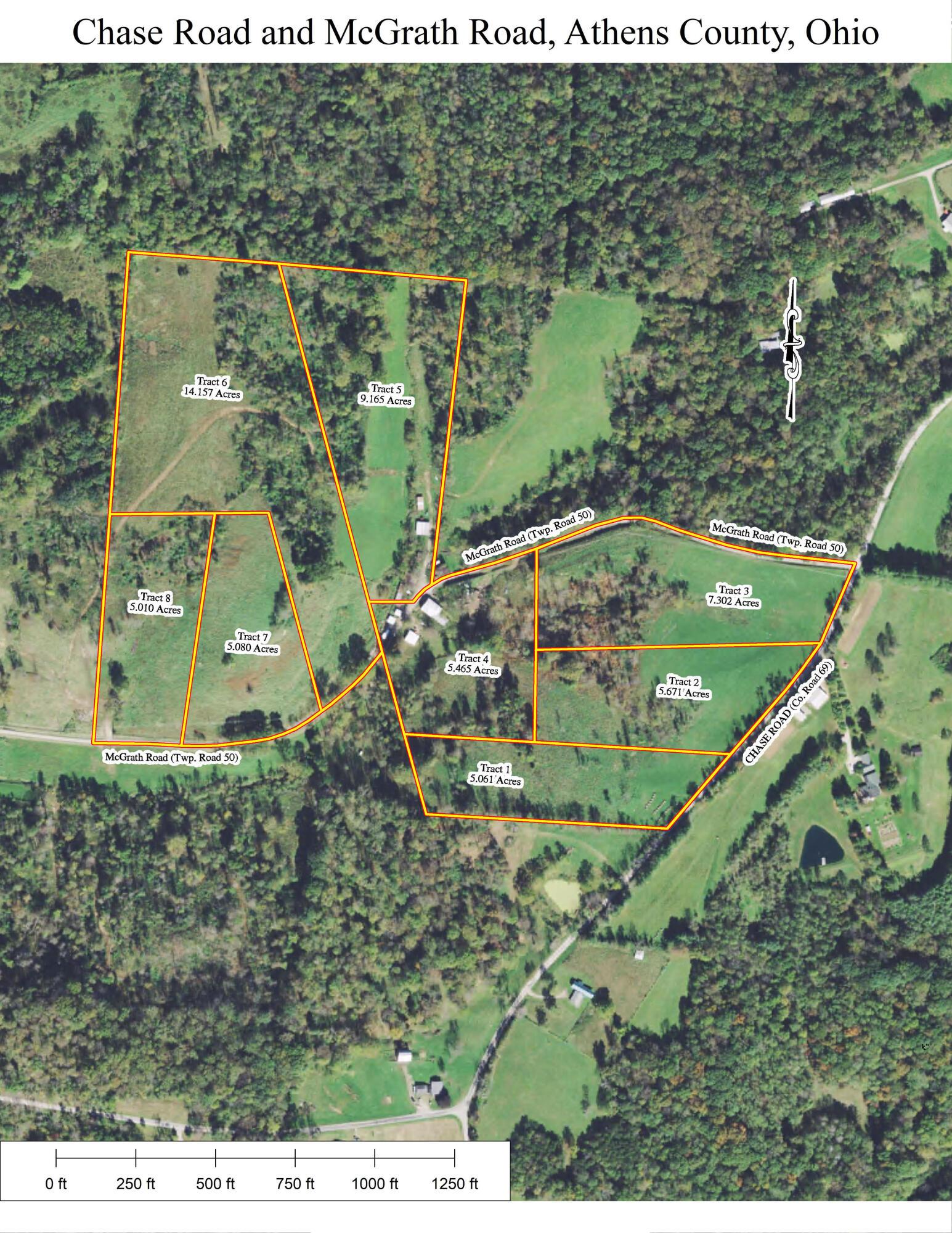 0 McGrath Road, Unit MCGRATH TRACT 3) Athens, OH 45701 - Photo 1 of 27 Chase and McGrath, Aerial MLS