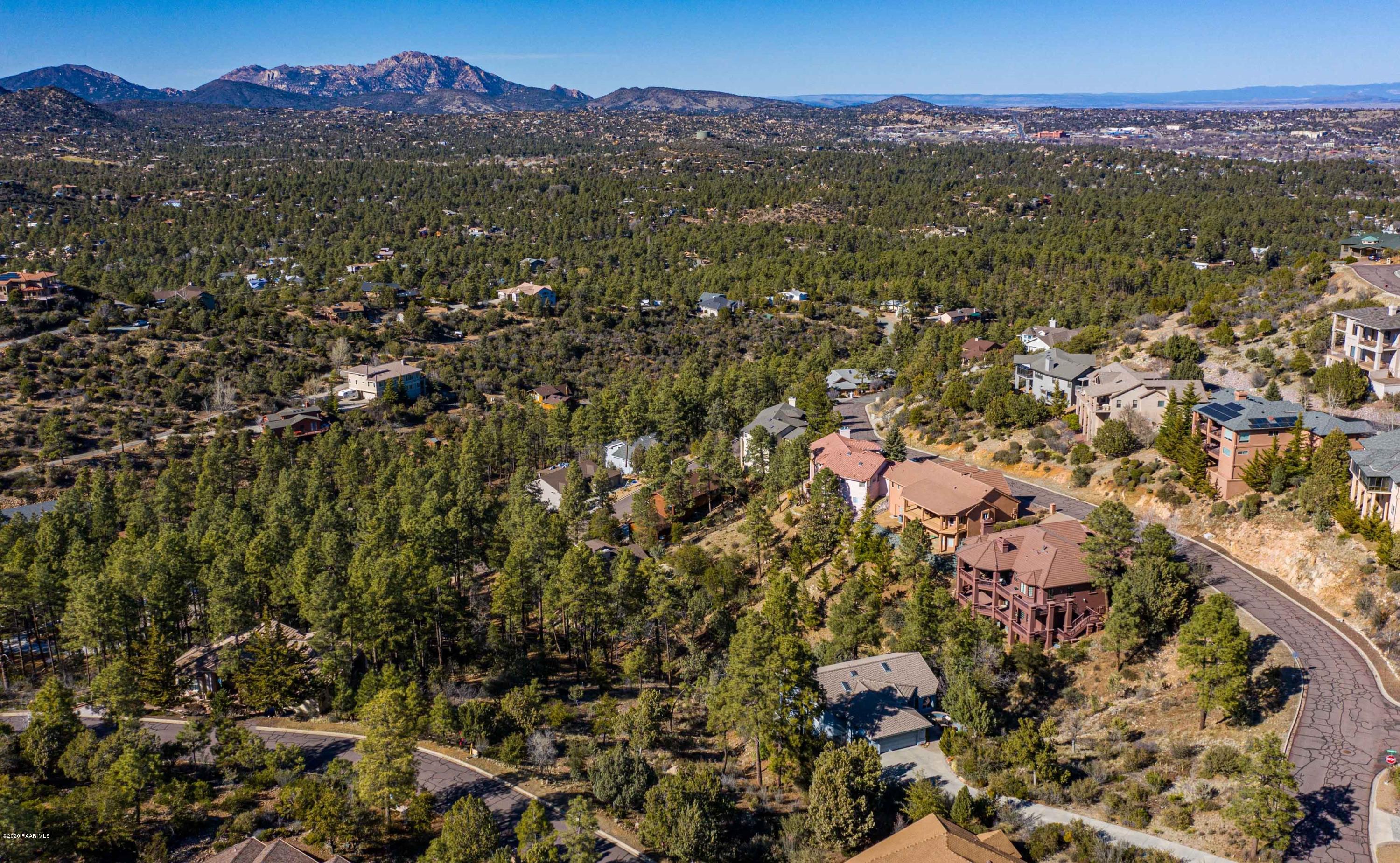 1407 East Valley View Road Prescott, AZ 86303 - Photo 4 of 5 a view of a city with mountain