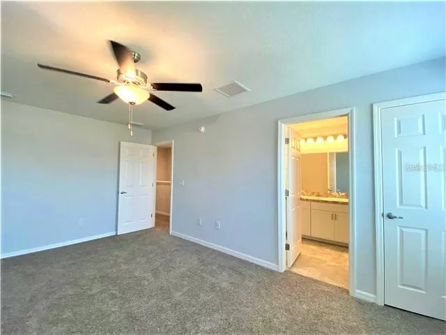 a view of a building with a garden