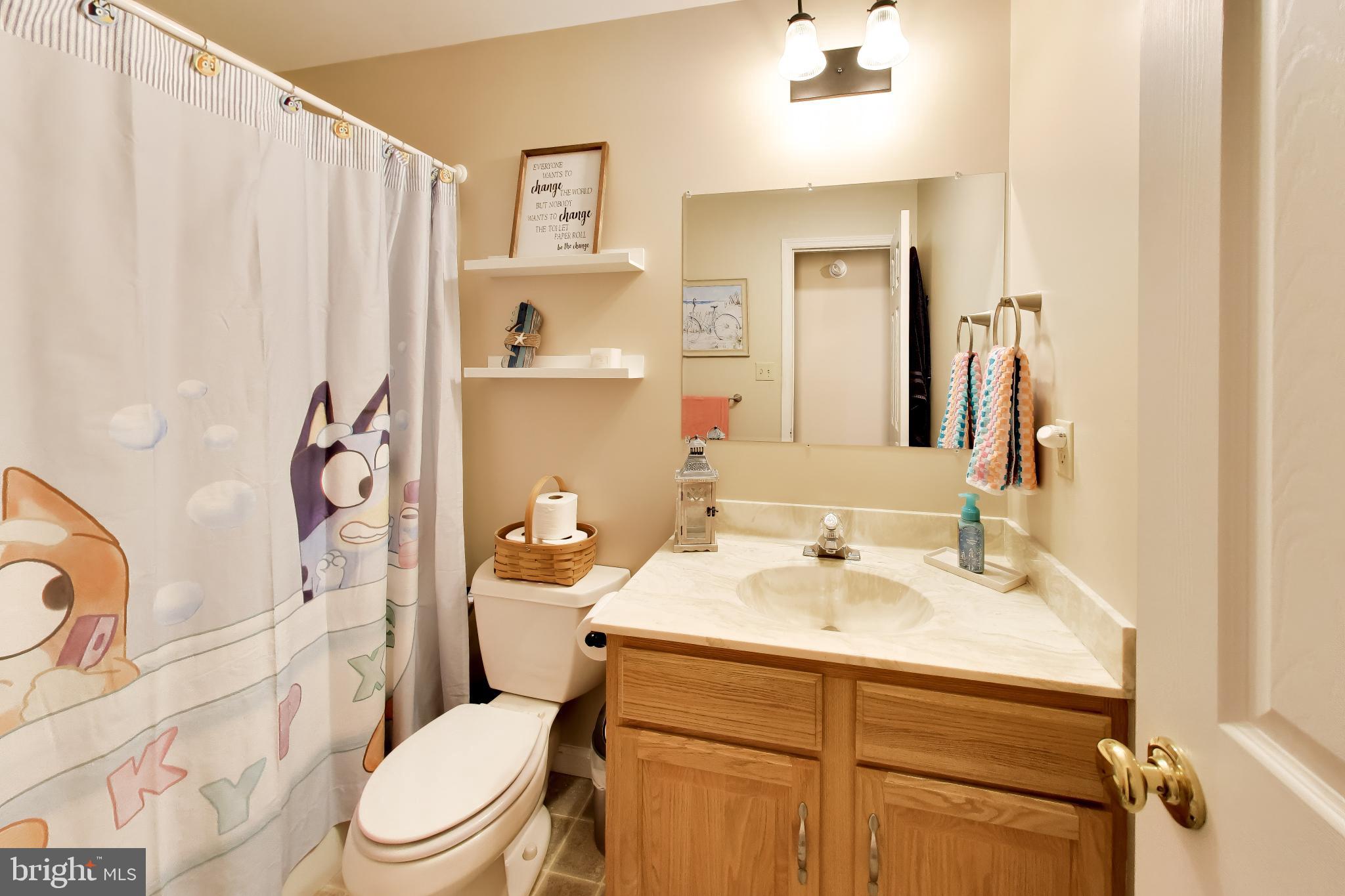 12205 Warner Road Keymar, MD 21757 - Photo 35 of 66 Charming bathroom with playful decor.