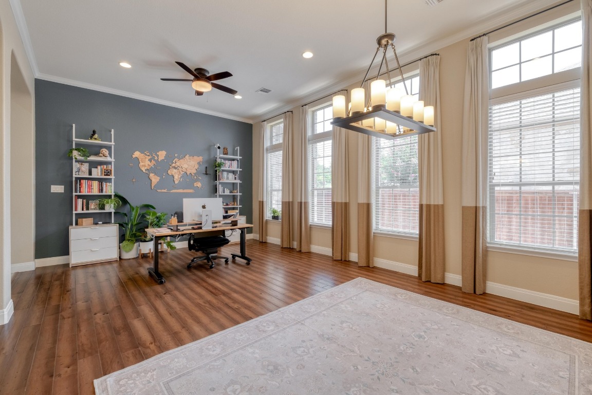 636 Trailside Bend Round Rock, TX 78665 - Photo 7 of 35 a living room with furniture and a table
