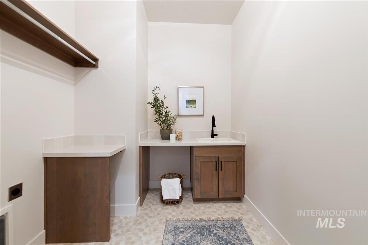232 South Fusion Avenue Kuna, ID 83634 - Photo 5 of 30 Bathroom with vanity and light floors