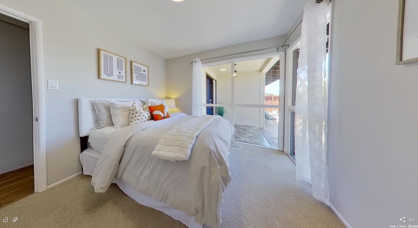 1209 Ridgewood Drive Millbrae, CA 94030 - Photo 33 of 59 a bed room with a bed and a walk in closet